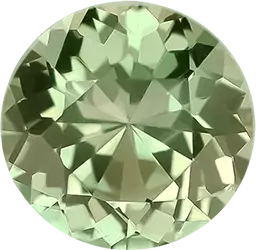 Green sapphire
